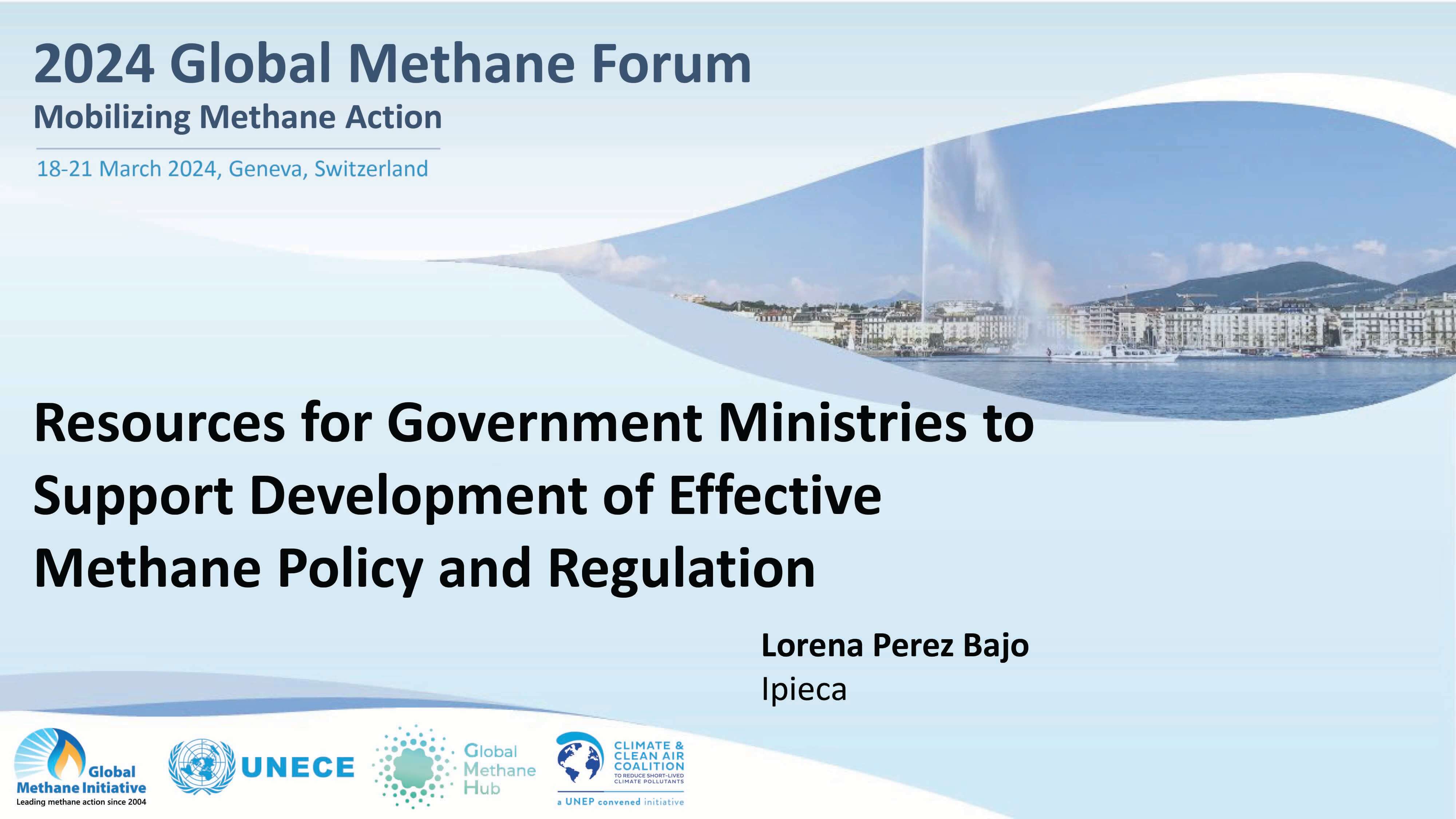 Resources for Government Ministries to Support Development of Effective Methane Policy and Regulation